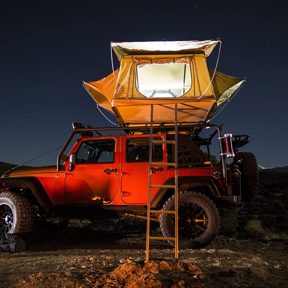 Overlander Jeep Rooftop Tent