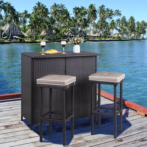 The Best Outdoor Bars For Summer 2021, Outdoor Patio Bar Sets