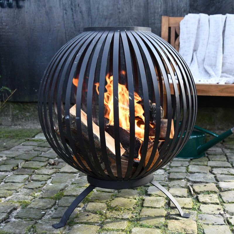 Morgan Carbon Steel Wood Burning Fire Pit