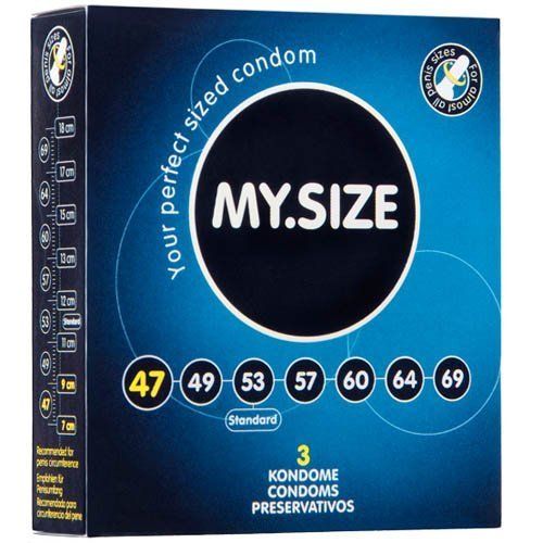 47mm Slim Trim Small Condoms 