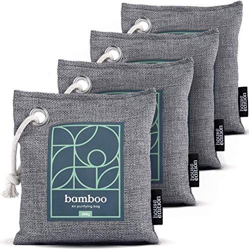 Bamboo Charcoal Air Purifying Bags (Set of 4)