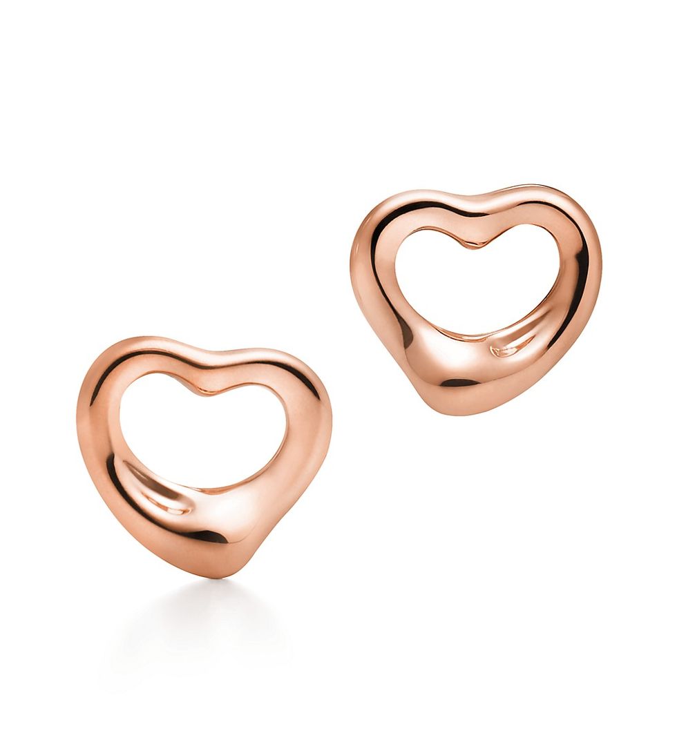 精品珠寶入門推薦：Tiffany Open Heart 鏤空心形耳環