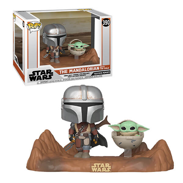 Star Wars: El Mandaloriano y El Niño (Baby Yoda) ¡Funko Pop!  figurilla