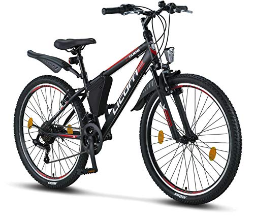 Licorne Bike Guide Bicicleta de montaña de 26 pulgadas