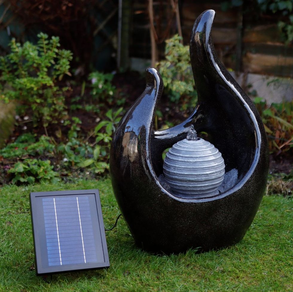 Gardenwize Solar Marble Water Feature