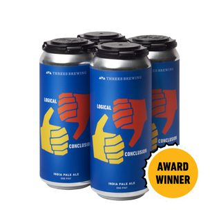 Threes Brewing Logical Conclusion 4-Pack (Hazy IPA) Threes Brewing Logical Conclusion 4-Pack (Hazy IPA)