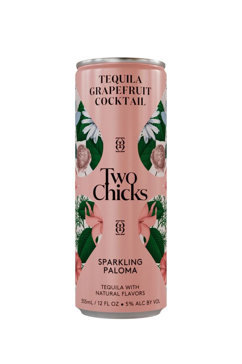Two Chicks Cocktails Sparkling Paloma, 24-Pack