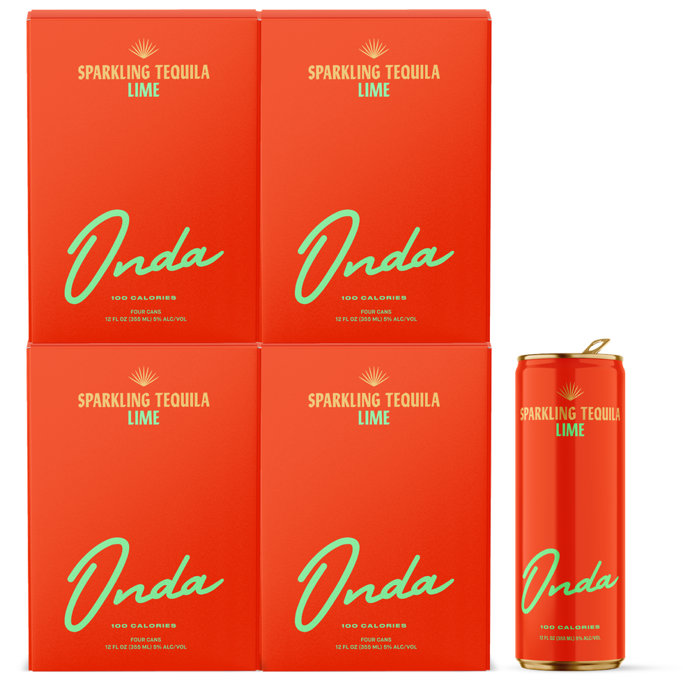 Onda Sparkling Tequila Lime, 4-Pack