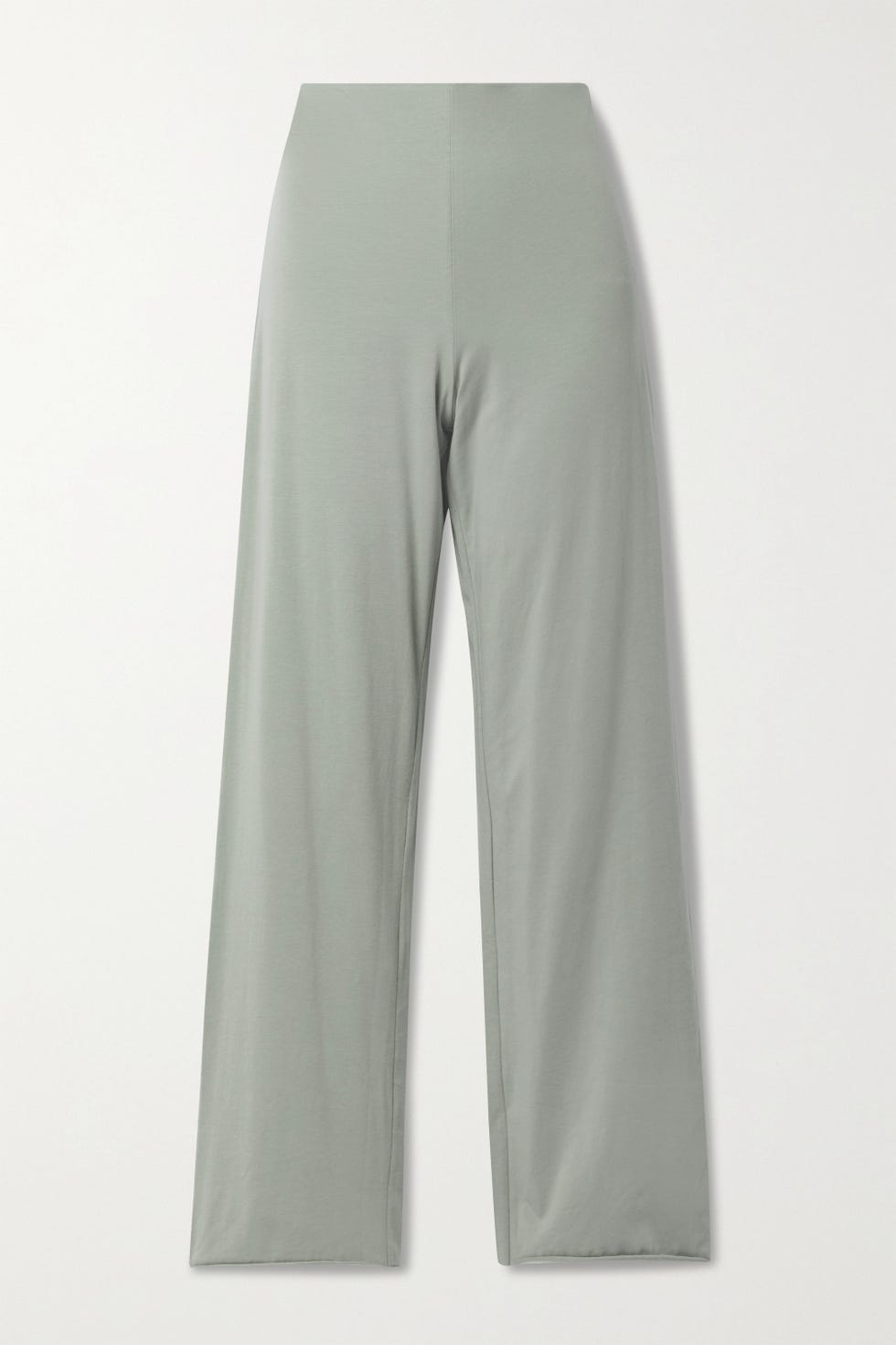+ NET SUSTAIN Athena reversible organic Pima cotton-blend jersey pajama pants