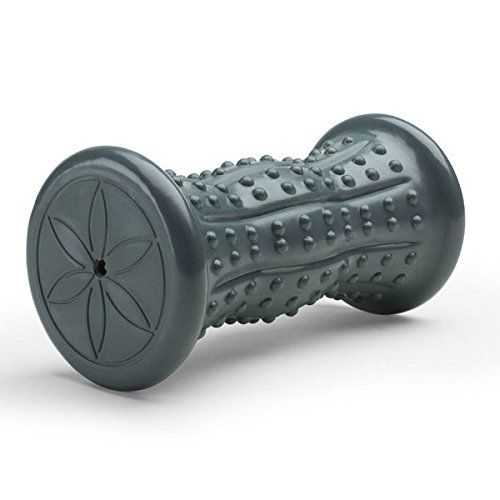 Gaiam Restore Unisex's Hot and Cold Foot Massage Roller-Grey, One Size