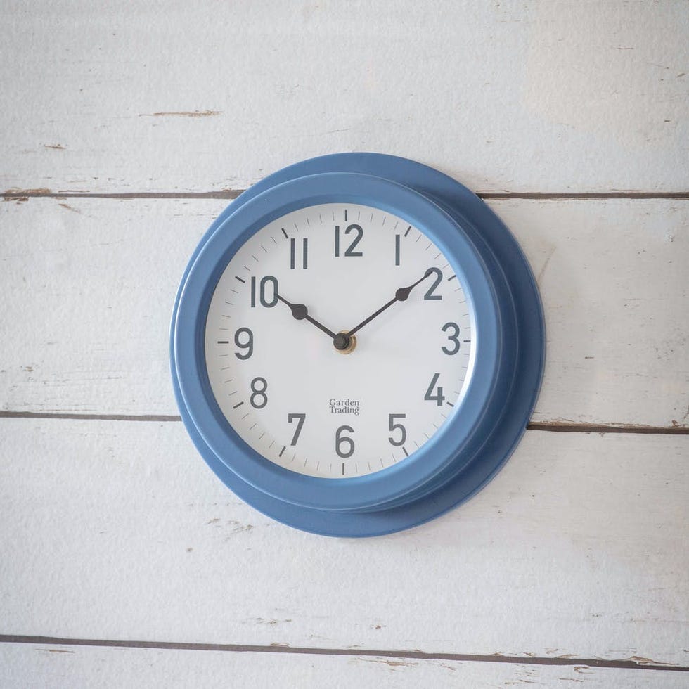 Lulworth Blue Tenby Clock