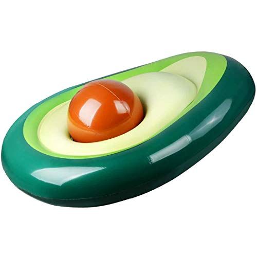 Avocado Pool Float with Ball
