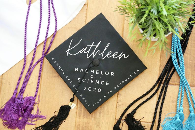 College Grad Cap Ideas 2021 — Grad Cap Inspo That Will Make the End of ...