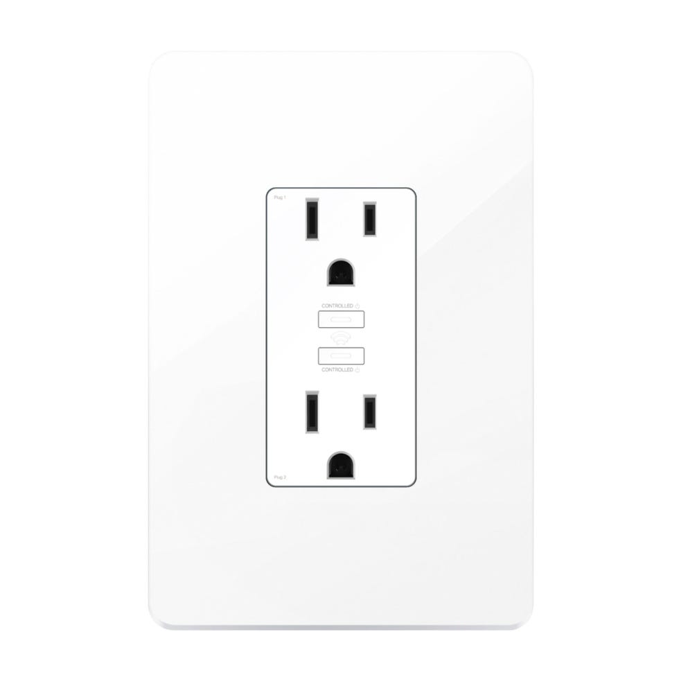 Kasa Smart Plug KP200 In-Wall Power Outlet