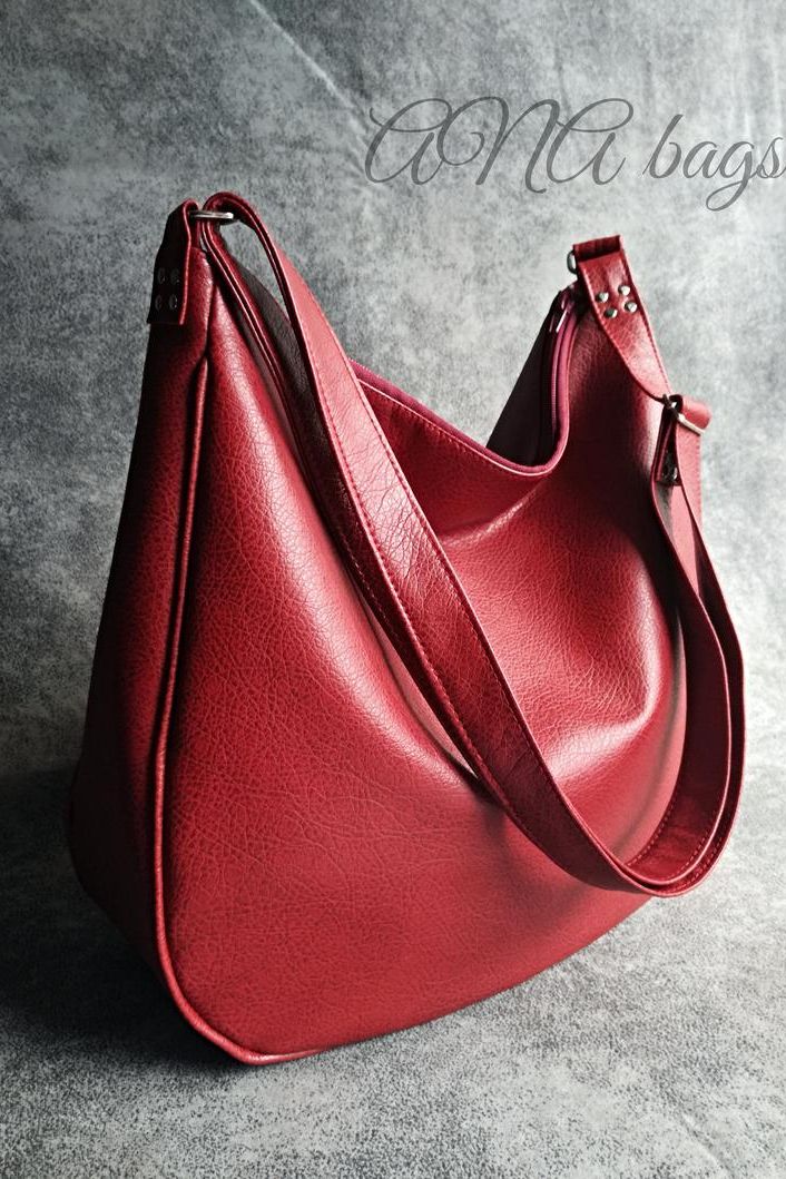 Red Hobo Bag 