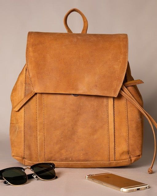 Chic Pure Leather Backpack