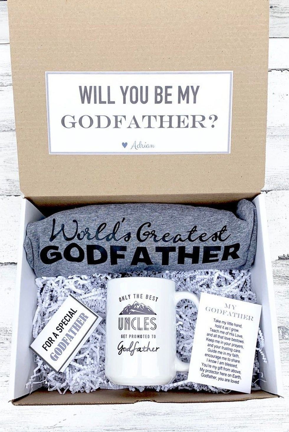 Will You Be My Godfather Gift Box