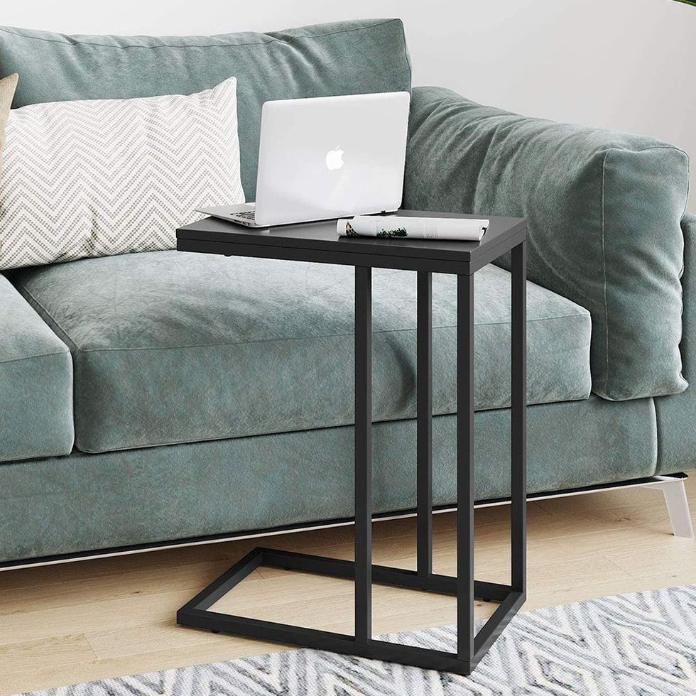 WLIVE C-Shaped End Table