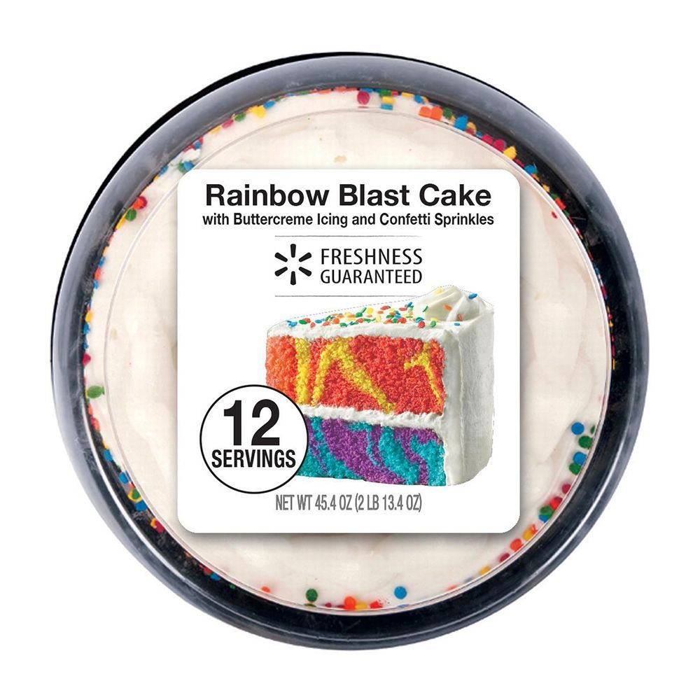 Rainbow Blast Cake