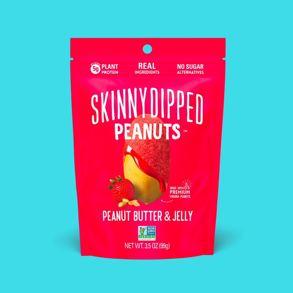 SkinnyDipped Peanuts: Peanut Butter and Jelly