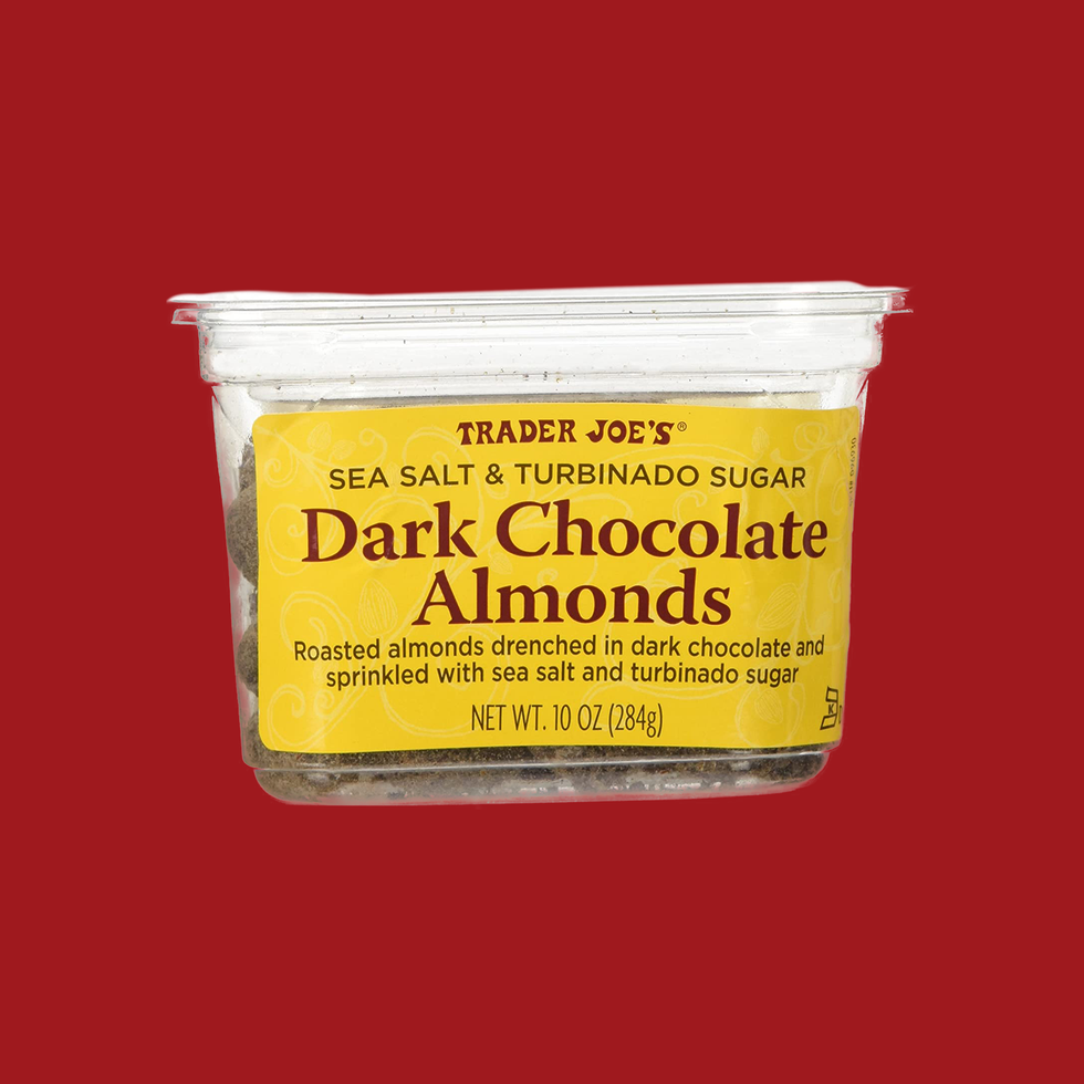 Trader Joe's Sea Salt & Turbinado Sugar Dark Chocolate Almonds