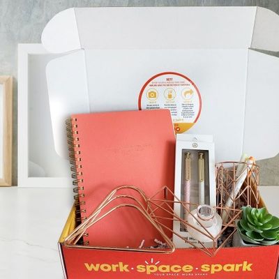 Work, Space, Spark: Your Career Growth & Office Decor Subscription Box