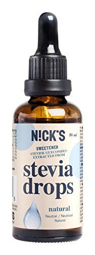 NICKS Natural Stevia Drops, 50 ml