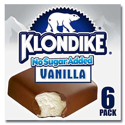 Klondike No Sugar Added Vanilla Ice Cream Bars