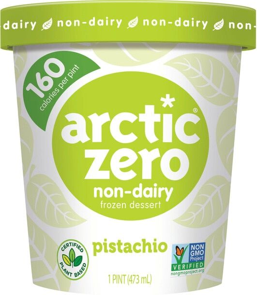 Arctic Zero, Non-Dairy Desserts, Pistachio (Pint)