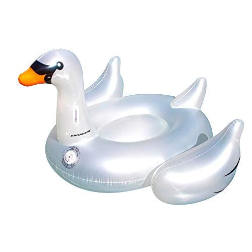 Giant Inflatable LED Light-Up Swan Pool Raft Giant Inflatable LED Light-Up Swan Pool Raft