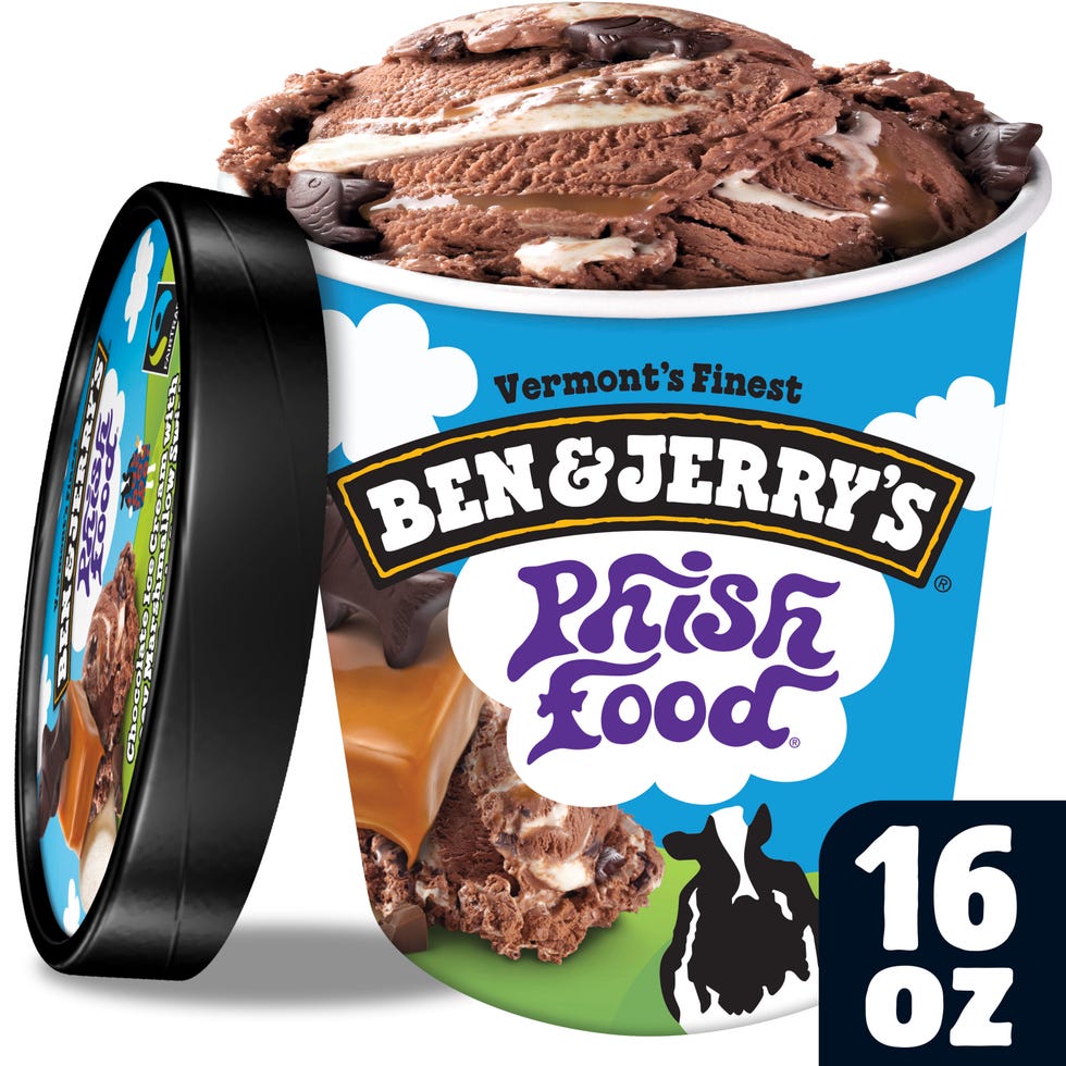 Ben & Jerry's Ice Cream Phish Food 