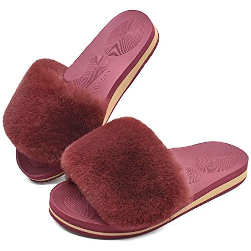 ✤House Slippers Women Warm Cotton Winter female warmth thick-soled  confinement couple Korean home furnishing cute furry | Shopee Malaysia