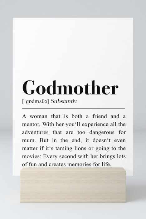 25 Thoughtful Godmother Gifts Best Gifts For Godparents 2021