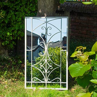 Decorative Outdoor Garden Arch Mirror