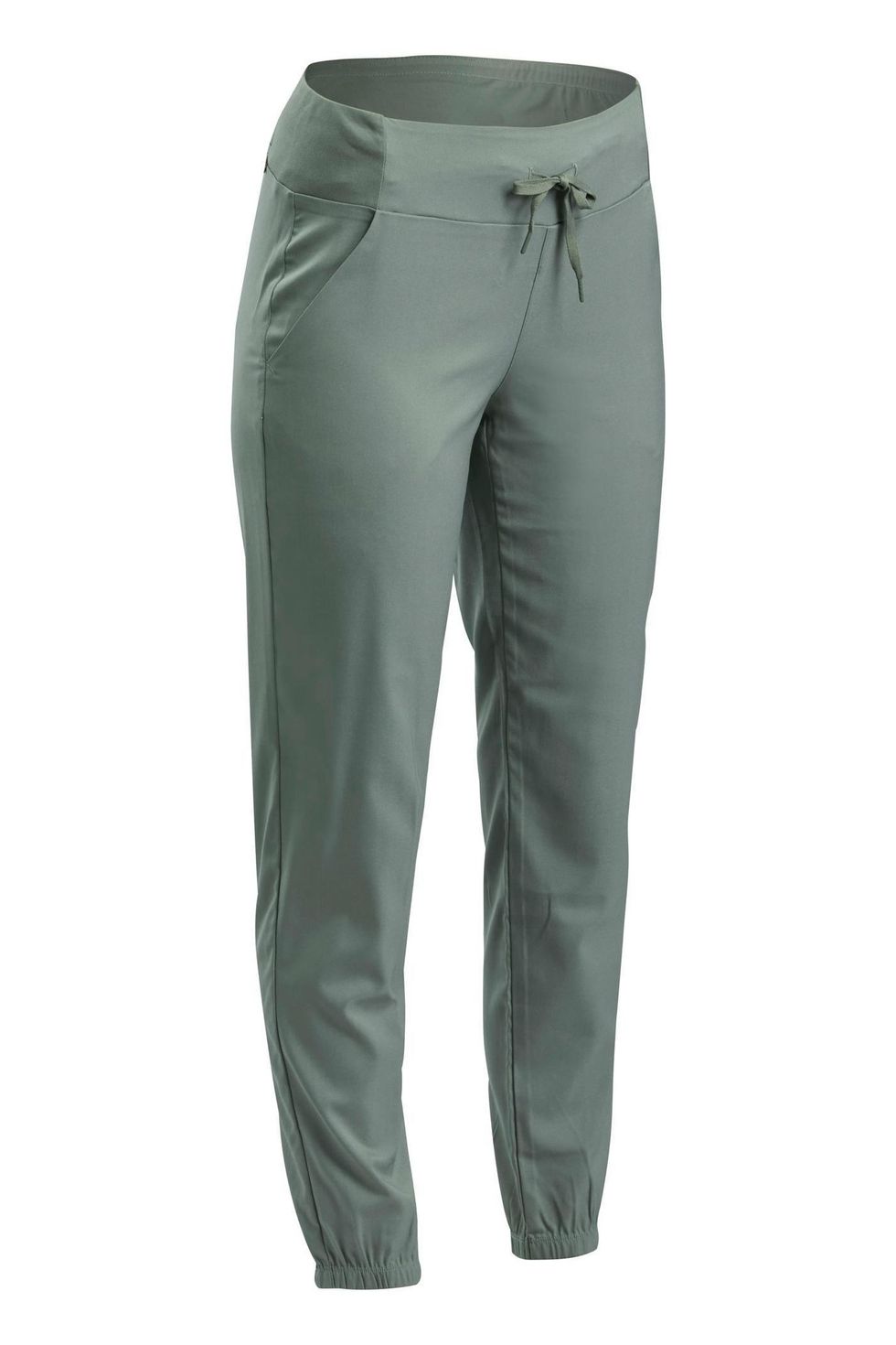 Buy the The North Face 100% Nylon Gray Hiking w Drawstring Pants