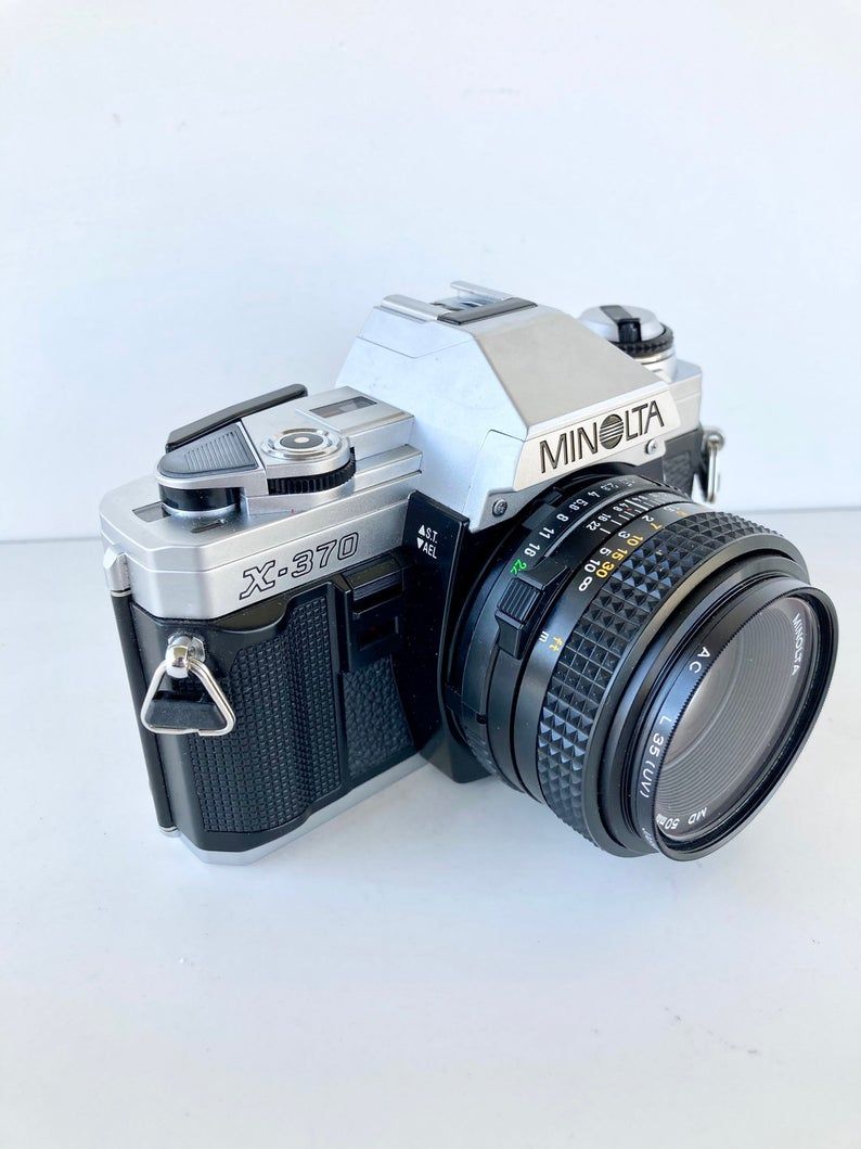 Vintage 35mm film camera Minolta X-370 Model 35MM Camera- We have a huge selection of vintage cameras