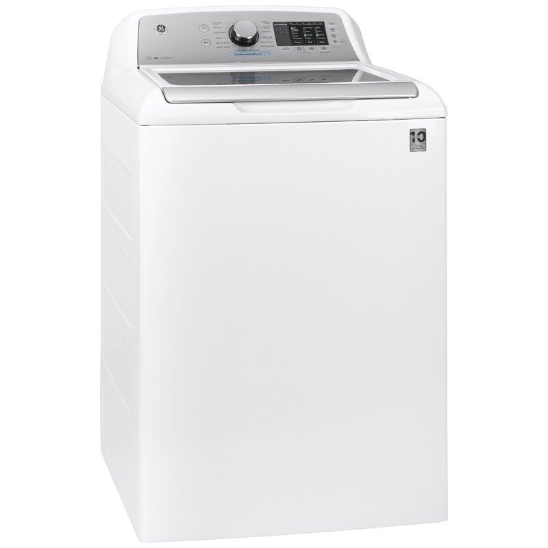 GE Appliances White 4.8-Cubic-Foot Energy Star High-Efficiency Top-Load Washer