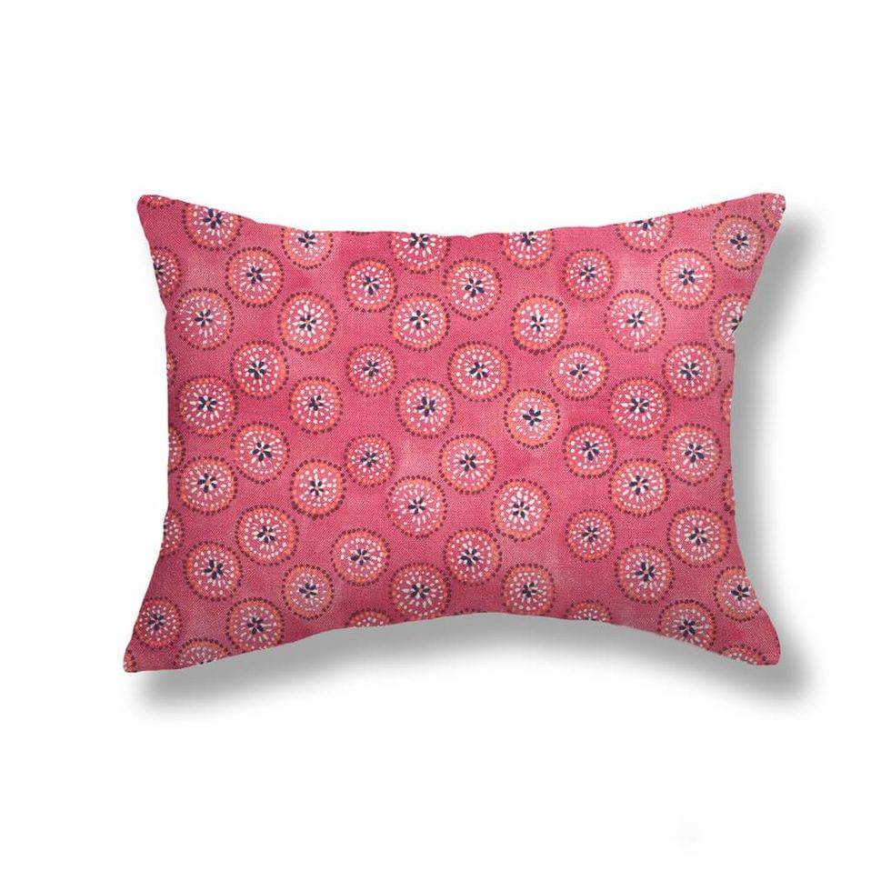 Dotted Floral Pillows