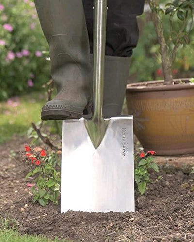 Kent and Stowe Stainless Steel Digging Spade