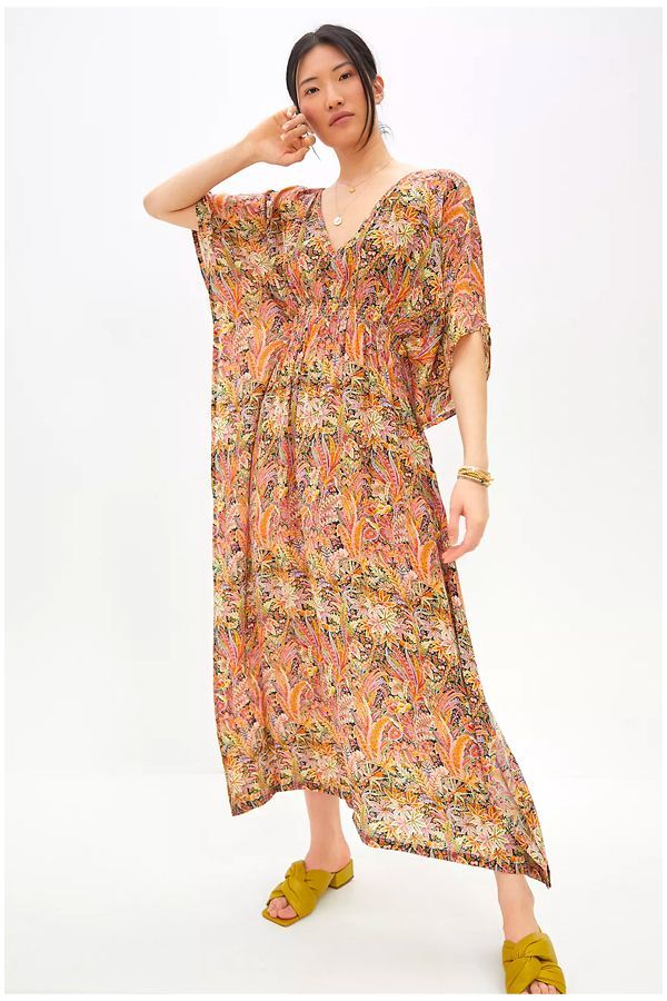 Anthropologie caftan outlet dress