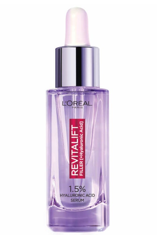 L'Oréal Paris Revitalift Filler dengan Serum Penetes Anti-Kerut Asam Hyaluronic 1,5% L'Oréal Paris Revitalift Filler dengan Serum Penetes Anti-Kerut Asam Hyaluronic 1,5%