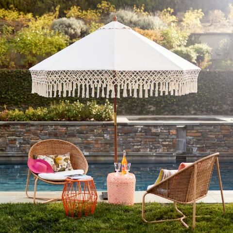 Pretty beach sale umbrellas