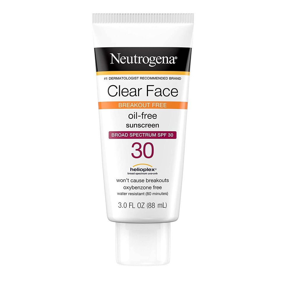 Neutrogena Clear Face Liquid Lotion Sunscreen 