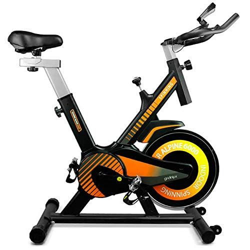 YUANP Bicicletas Estaticas Baratas,maquinas De Gimnasio para Casa Fitness  En Casa Total Crunch Indoor Estatica Plegable con Respaldo Bicicleta