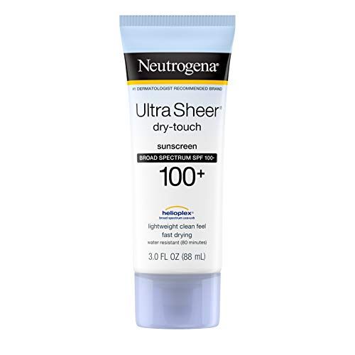 Neutrogena Ultra Sheer Dry-Touch Water Resistant and Non-Greasy Sunscreen Lotion 