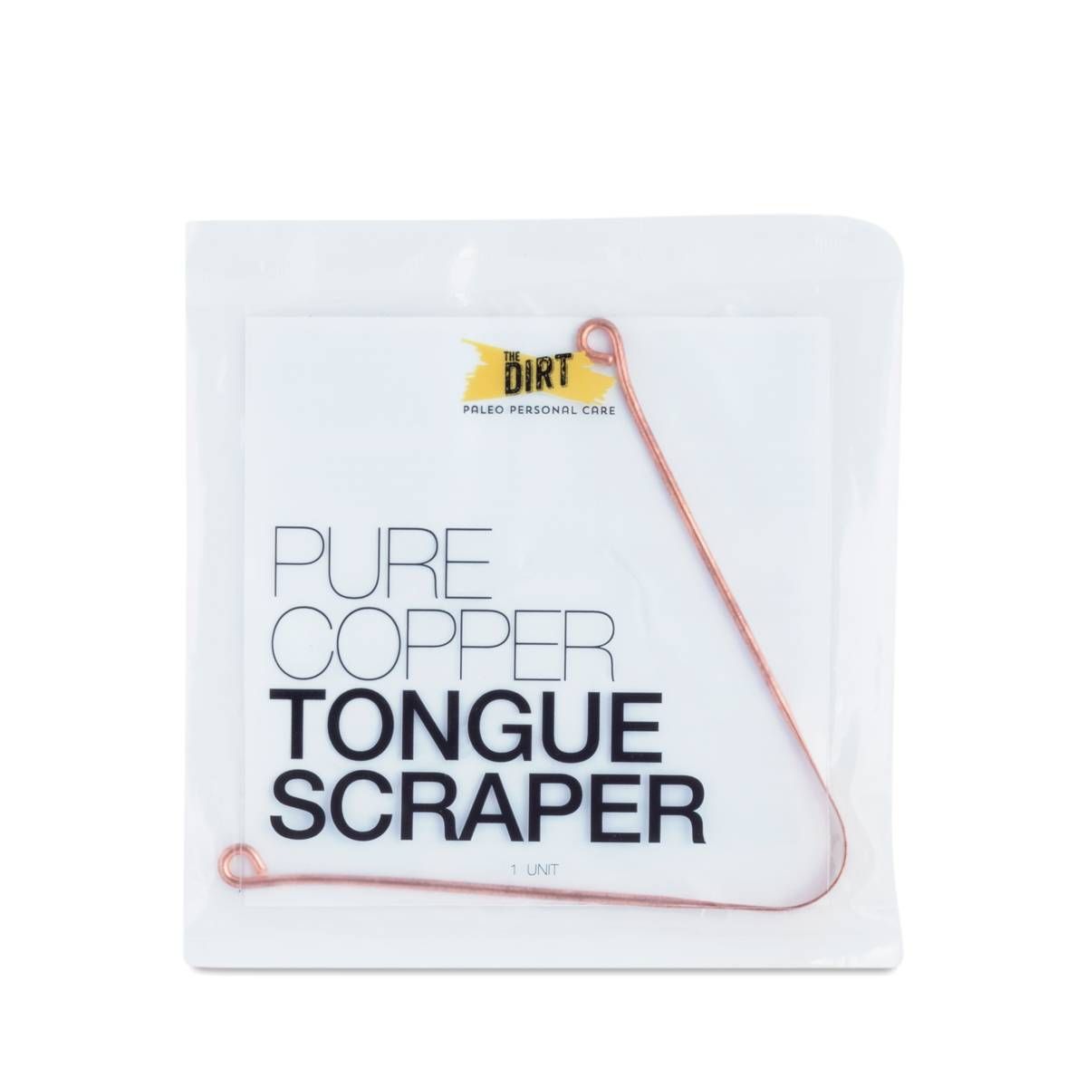The Dirt Copper Tongue Scraper