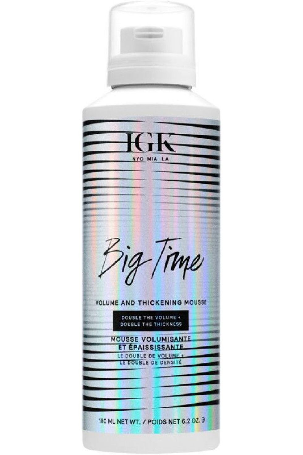 IGK Big Time Volume and Thickening Mousse