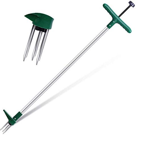 Stand-Up Weeder and Root Removal Tool