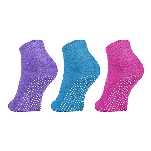 Cotton Non-slip Backless Professional Sports Yoga Socks Flesh Pink One Size GREENLANS-1 Women Yoga Indoor Socks 