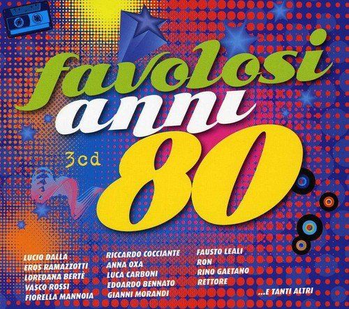 Box 3 Cd I Favolosi Anni 80 con 36 canzoni italiane grandi successi